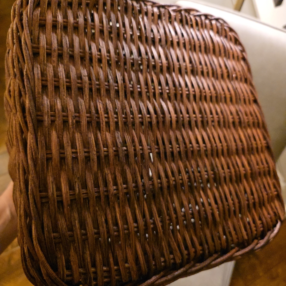 Studio Mcgee Threshold Rattan Basket Square Dark Brown Target 2025 - Picture 14 of 14